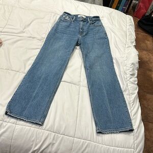 Abercrombie Curve Love 90s Relaxed High Rise Jeans